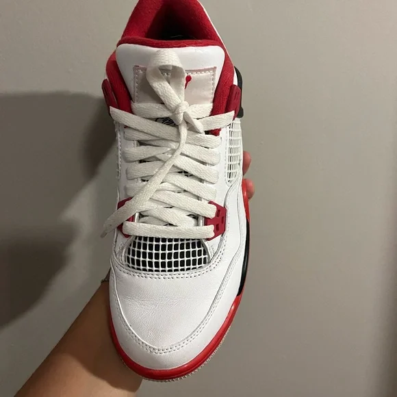 Jordan 4s Fire Reds - Picture 3 of 5